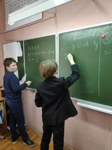 дети решают задачи