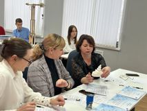 интерес членов жури к з-Д модели Тихвинской церкви